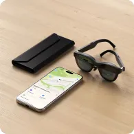 Etui na okulary Satechi Vegan-Leather FindAll Glasses Case z lokalizatorem kompatybilne z FindAll ST-LFAGCK - Czarne