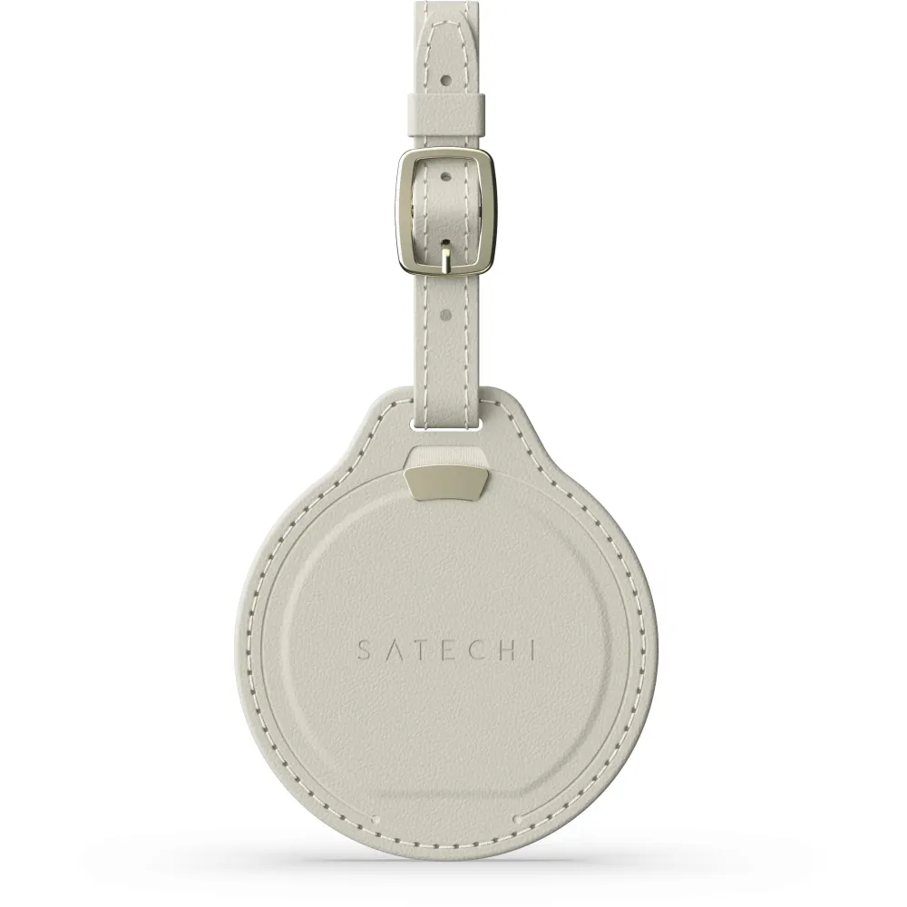 Lokalizator bagażu Satechi Vegan-Leather FindAll Luggage Tag ST-LFALTW kompatybilna z FindAll, Piaskowy Lokalizator bagażu Satechi Vegan-Leather FindAll Luggage Tag ST-LFALTW kompatybilna z FindAll, Piaskowy
