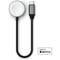 Kabel ładowania Satechi USB-C Fast Charging Cable ST-QCAWM - do Apple Watch, 5W, 20 cm, Szary Kabel ładowania Satechi USB-C Fast Charging Cable ST-QCAWM - do Apple Watch, 5W, 20 cm, Szary