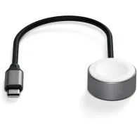 Kabel ładowania Satechi USB-C Fast Charging Cable ST-QCAWM - do Apple Watch, 5W, 20 cm, Szary Kabel ładowania Satechi USB-C Fast Charging Cable ST-QCAWM - do Apple Watch, 5W, 20 cm, Szary