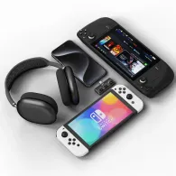 Hub USB-C Satechi Mobile XR Hub with Audio ST-HXRAJM - 1x USB-C 2.0 100W PD, 1x USB-C 3.0 DP 1.4 4K 60Hz, Jack audio, Szary