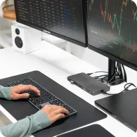 Stacja dokująca Satechi Thunderbolt 4 Docking Station with DisplayLink 180W ST-DT4MDM-EU - Szara