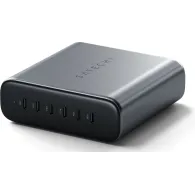 Ładowarka sieciowa Satechi 200W USB-C 6-Port GaN Charger ST-C200GM-EU - 6x USB-C, Szara