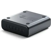 Ładowarka sieciowa Satechi 200W USB-C 6-Port GaN Charger ST-C200GM-EU - 6x USB-C, Szara
