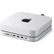 Replikator portów USB-C Satechi Stand & Hub For Mac Mini / Studio With NVMe SSD Enclosure ST-GMMSHS - Srebrny