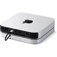 Replikator portów USB-C Satechi Stand & Hub For Mac Mini / Studio With NVMe SSD Enclosure ST-GMMSHS - Srebrny