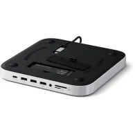 Replikator portów USB-C Satechi Stand & Hub For Mac Mini / Studio With NVMe SSD Enclosure ST-GMMSHS - Srebrny