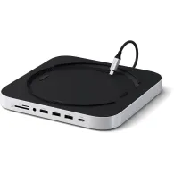 Replikator portów USB-C Satechi Stand & Hub For Mac Mini / Studio With NVMe SSD Enclosure ST-GMMSHS - Srebrny