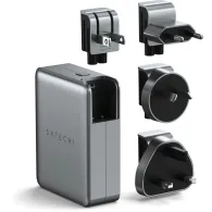 Ładowarka sieciowa Satechi 145W USB-C 4-Port GaN Travel Charger ST-W145GTM - 4x USB-C, Szara