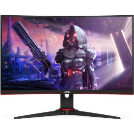 Monitor AOC C24G2U/BK - 24"/1920x1080 (Full HD)/165Hz/zakrzywiony/VA/FreeSync/1 ms/Czarny