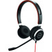 Słuchawki nauszne Jabra Evolve 40 UC 14401-10 - Czarne, Czerwone, Kolor srebrny, Mini Jack 3.5 mm
