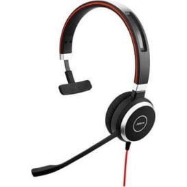 Słuchawki nauszne Jabra Evolve 40 MS 6393-823-109 - Czarne