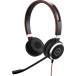 Słuchawki nauszne Jabra Evolve 40 UC 6399-829-209 - Czarne, Czerwone, Kolor srebrny
