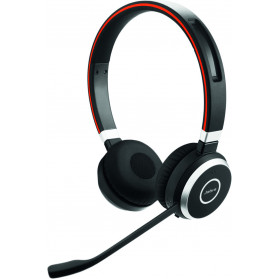 Słuchawki nauszne Jabra Evolve 65 SE MS Duo Headset 6599-833-309 - Czarne