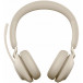 Słuchawki bezprzewodowe nauszne Jabra Evolve 2 65 MS Stereo Beige 26599-999-998 - Beżowe