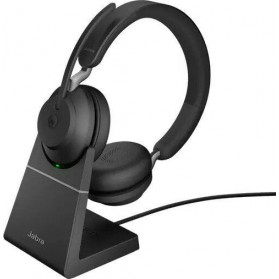 Zestaw słuchawkowy Jabra Evolve2 65 Stand Link380c MS Stereo 26599-999-889 - Czarny