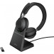 Zestaw słuchawkowy Jabra Evolve2 65 Stand Link380a UC Stereo 26599-989-989 - Czarny