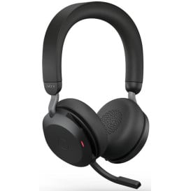 Słuchawki bezprzewodowe nauszne Jabra Evolve 2 75 USB-A UC Stereo 27599-989-999 - Czarne