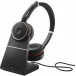 Zestaw słuchawkowy Jabra Evolve 75 SE Link 380a MS Stereo Stand 7599-842-199 - Czarne