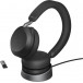 Słuchawki bezprzewodowe nauszne Jabra Słuchawki Evolve2 75 Link380a MS Stereo Stand 27599-999-989 - Czarne