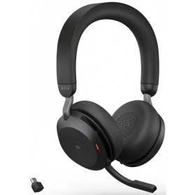 Słuchawki bezprzewodowe nauszne Jabra Evolve 2 75 USB-C MS Stereo 27599-999-899 - Czarne