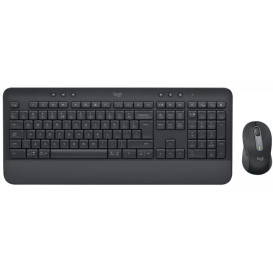 Zestaw bezprzewodowy klawiatury i myszy Logitech Signature MK650 920-011004 - Bluetooth, Klawiatura klasyczna, US, Mysz optyczna