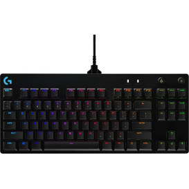 Klawiatura Logitech G PRO GX Blue US 920-009392 - US, Clicky, Czarna