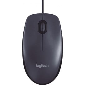 Mysz Logitech M100 910-001604 - Czarna