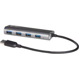 Hub i-tec 4x USB-A 3.0 U3HUB448 - 4 porty z zasilaczem, Szary