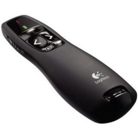 Prezenter bezprzewodowy Logitech R400 USB 910-001357 - Czarny