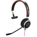 Słuchawki nauszne Jabra Evolve 40 UC 14401-09 - Czarne, Czerwone, Kolor srebrny