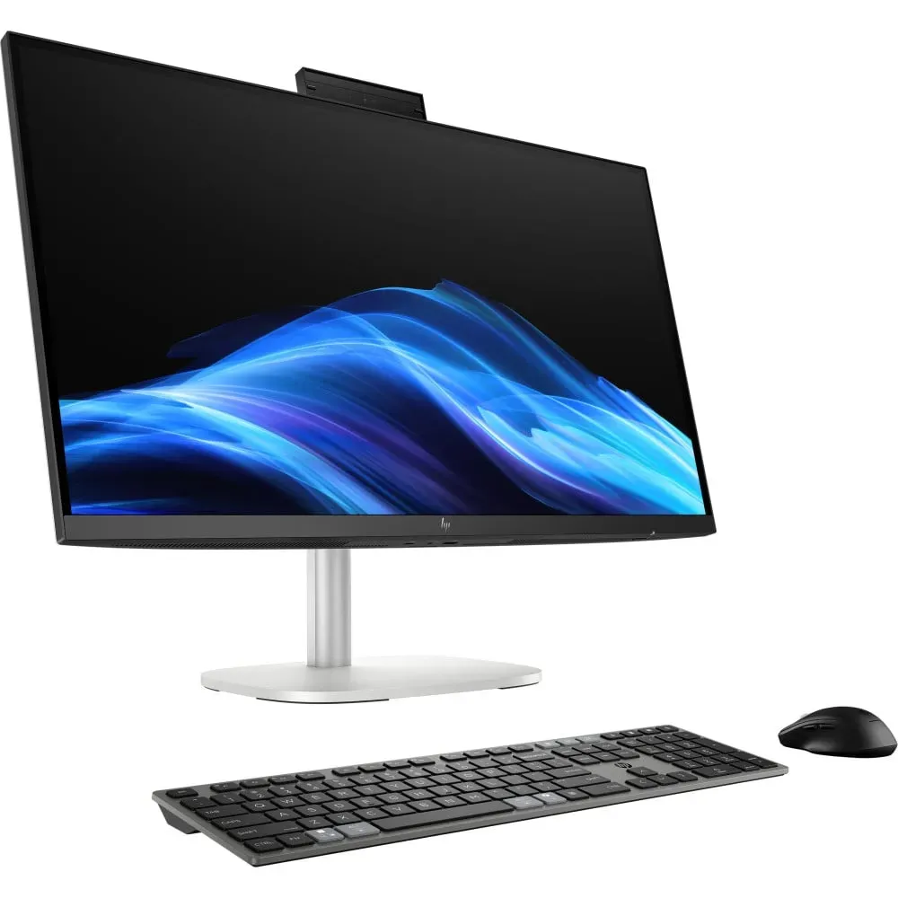 Komputer All-in-One HP EliteStudio 8 AiO G1i 27 C9TR0JMET - Core Ultra 5 235/27" QHD IPS MT/RAM 32GB/1TB/Srebrny/WiFi/Win 11 Pro - zdjęcie