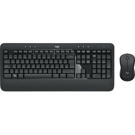 Zestaw bezprzewodowy klawiatury i myszy Logitech MK545 Advanced 920-008923 - Czarny, Szary