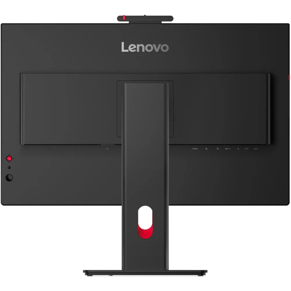 Monitor Lenovo ThinkVision 64B8UAT1EU - 27/2560x1440 (QHD)/48Hz-120Hz/IPS/6 ms/pivot/kamera/USB-C/Czarny