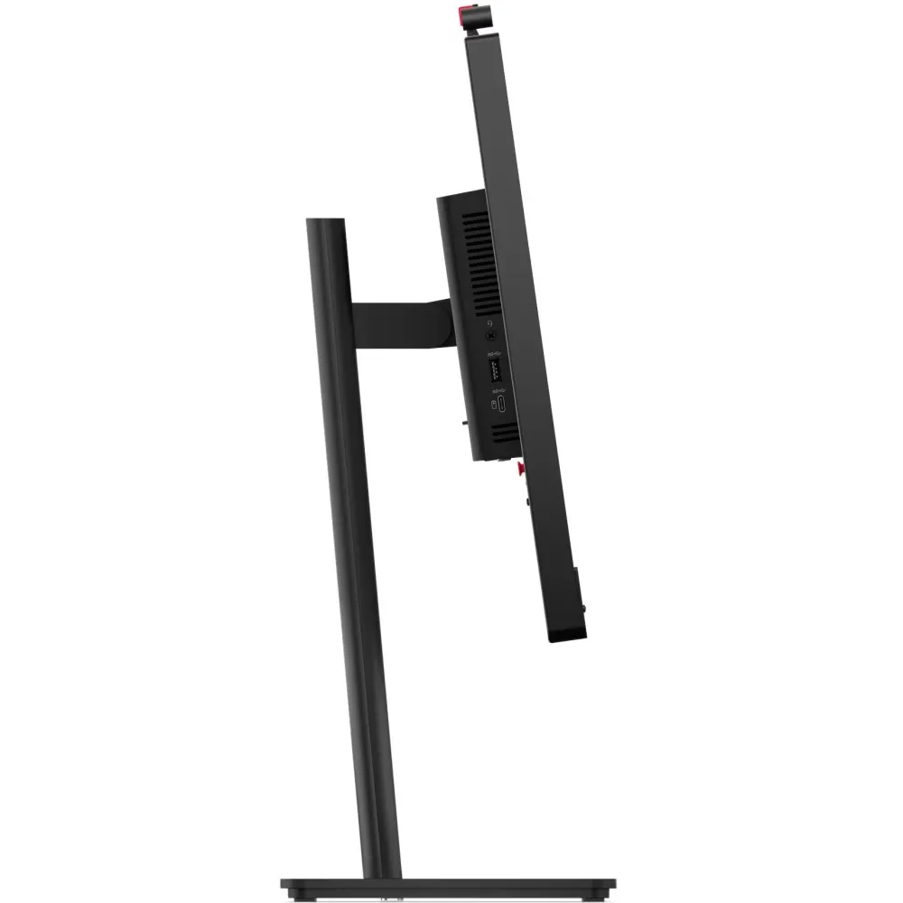 Monitor Lenovo ThinkVision 64B6MAT1EU - 23,8/1920x1080 (Full HD)/48Hz-120Hz/IPS/6 ms/pivot/kamera/USB-C/Czarny - zdjęcie