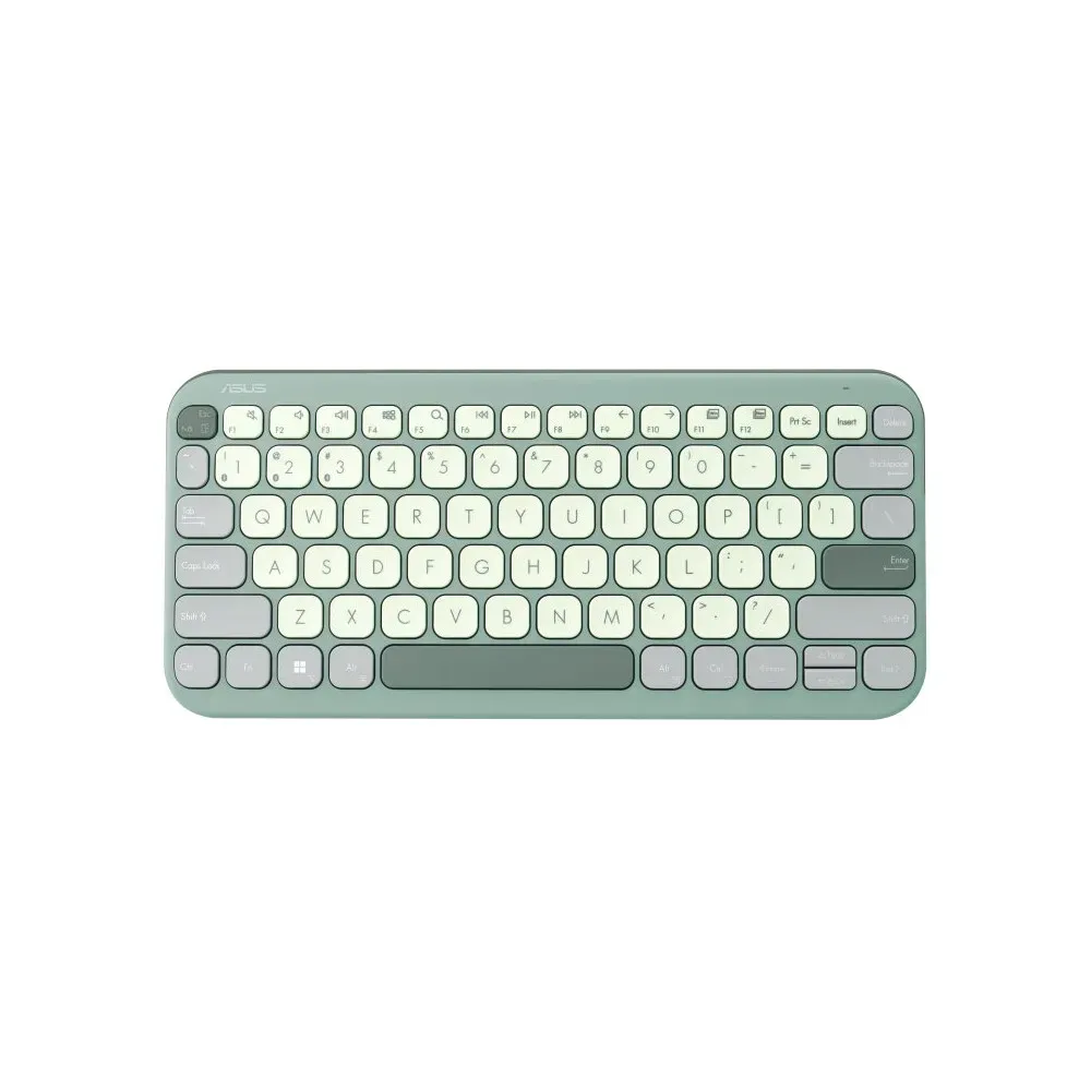 Klawiatura bezprzewodowa ASUS Marshmallow KW100 90XB0880-BKB180 - Bluetooth, Zielona Klawiatura bezprzewodowa ASUS Marshmallow KW100 90XB0880-BKB180 - Bluetooth, Zielona
