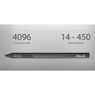 Rysik ASUS PEN SA201H 90XB06PN-MTO030 - 4096 poziomów nacisku, Grafitowy