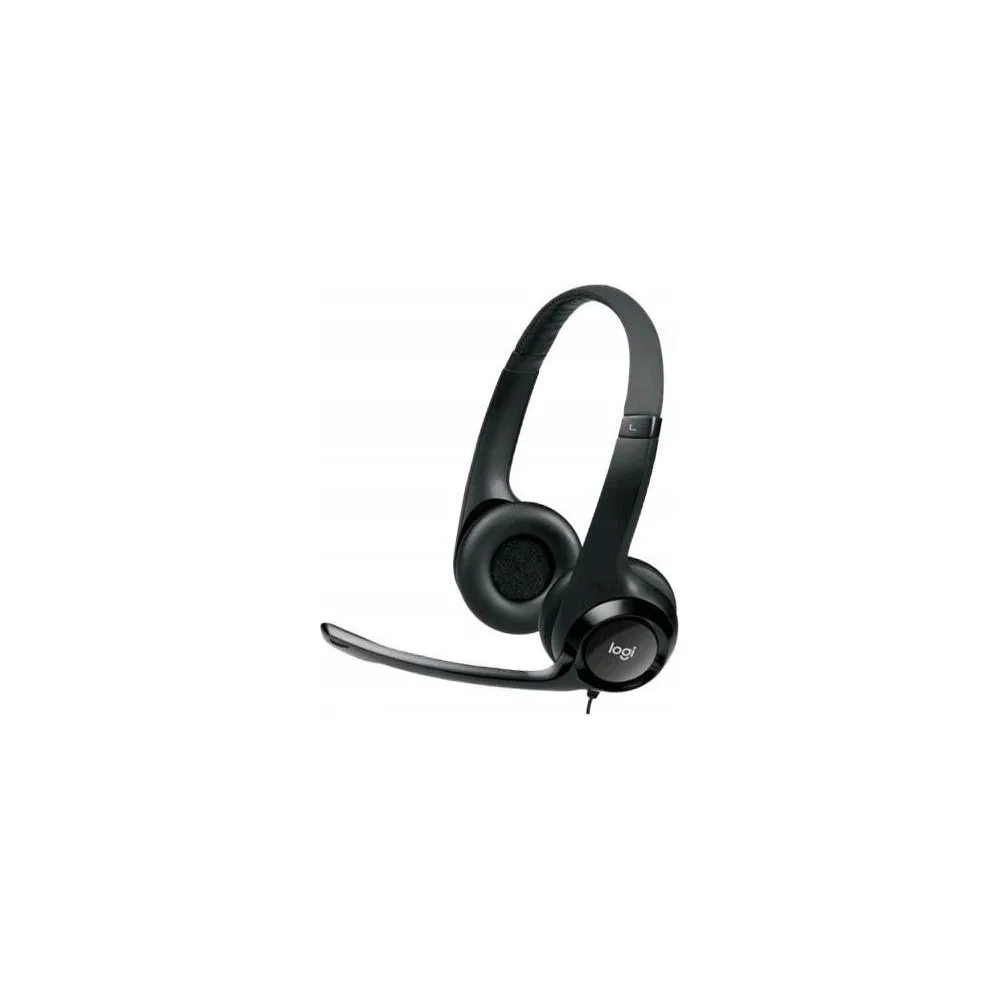 Słuchawki nauszne Logitech H390 981-000014 - Czarne | Sklep ITnes.pl - IT for BUSINESS