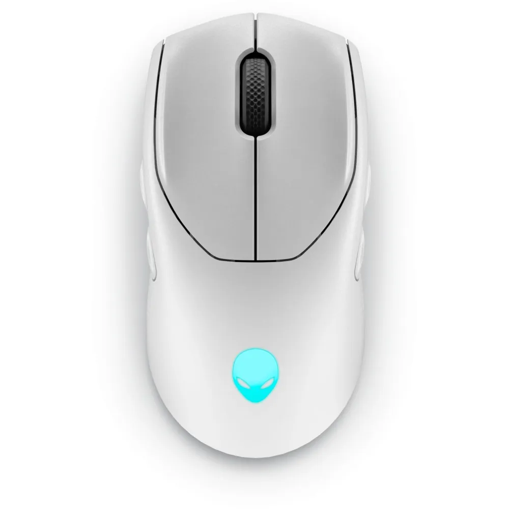 Mysz bezprzewodowa Dell Alienware Tri-Mode Wireless Gaming Mouse AW720M 545-BBDO - 26000 DPI, Biała