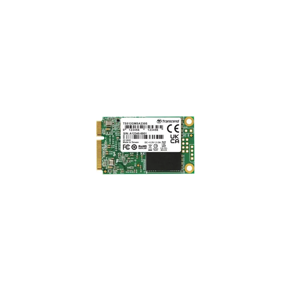Dysk SSD 128 GB mSATA 2,5" Transcend 230S TS128GMSA230S Dysk SSD 128 GB mSATA 2,5" Transcend 230S TS128GMSA230S