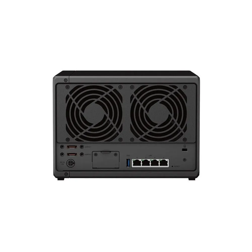 Serwer NAS Synology DiskStation DS1522IDD - Desktop/AMD Ryzen R1600/8 GB RAM/50 TB/5 wnęk/2 x M.2/hot-swap/3 lata Carry-in