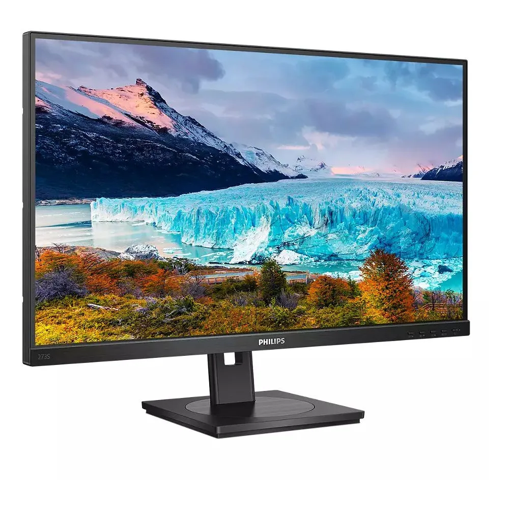 Zdjęcie produktu Monitor Philips 273S1/00 - 27"/1920x1080 (Full HD)/75Hz/IPS/4 ms/pivot/USB-C/Czarny