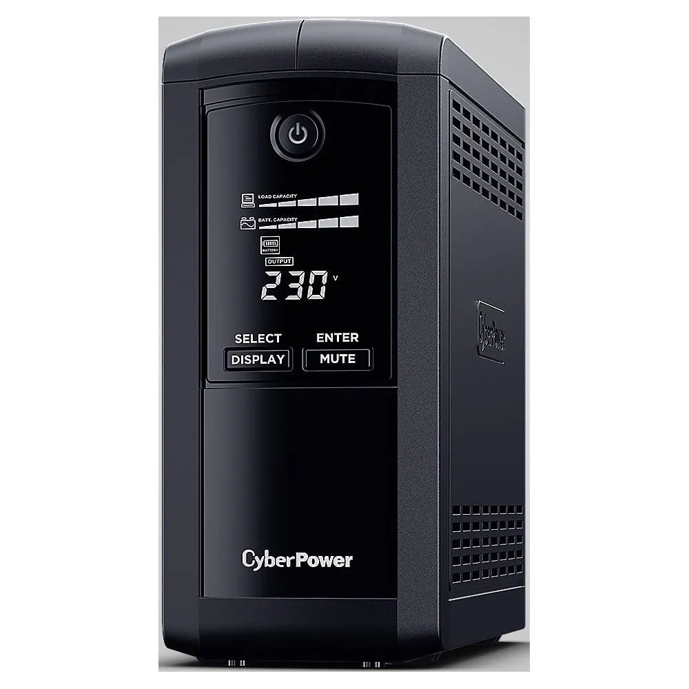 Zasilacz awaryjny UPS CyberPower VP700ELCD-FR, 700VA|390W, topologia line-interactive | Sklep ITnes.pl, IT for BUSINESS