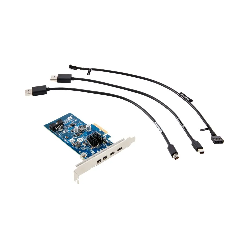 Karta rozszerzeń HP Dual Thunderbolt4 PCIe x4 LP 340L1AA Karta rozszerzeń HP Dual Thunderbolt4 PCIe x4 LP 340L1AA
