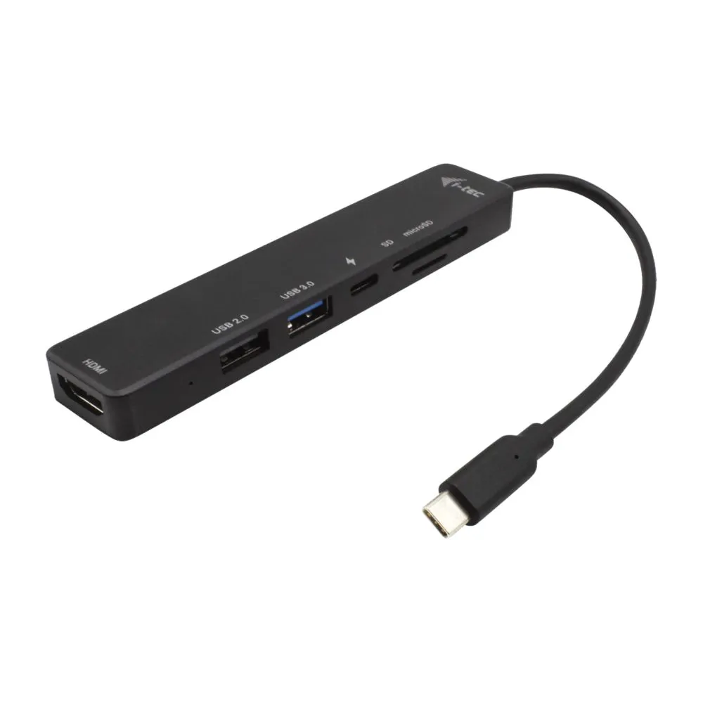 Stacja dokująca i-tec USB-C Travel Easy Dock 4K HDMI + Power Delivery 60W C31TRAVELEASYDOCKPD, Czarna | Sklep ITnes.pl, IT for B