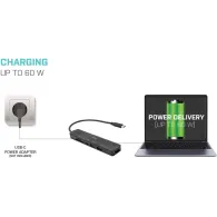 Stacja dokująca i-tec USB-C Travel Easy Dock 4K HDMI + Power Delivery 60W C31TRAVELEASYDOCKPD, Czarna | Sklep ITnes.pl, IT for B