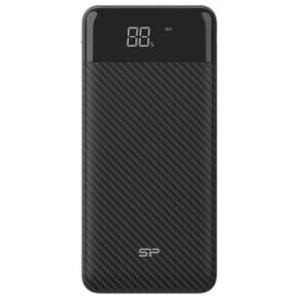 Powerbank Silicon Power GP28 10000mAh CS SP10KMAPBKGP280K- Czarny, 2 x USB-A, 1x mUSB, 1 x USB CS