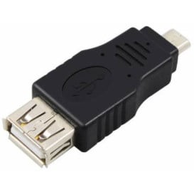 Adapter Unitek USB-A / microUSB 2.0 Y-A015 - Czarny