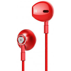 Słuchawki douszne Lenovo HF140 HF140RED - Czerwone