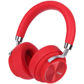 Słuchawki bezprzewodowe nauszne Lenovo HD800 HD800RED - Czerwone